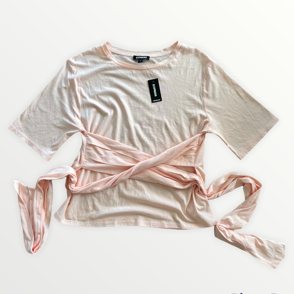 NWT Express Women’s Wrap Tee || Size XS